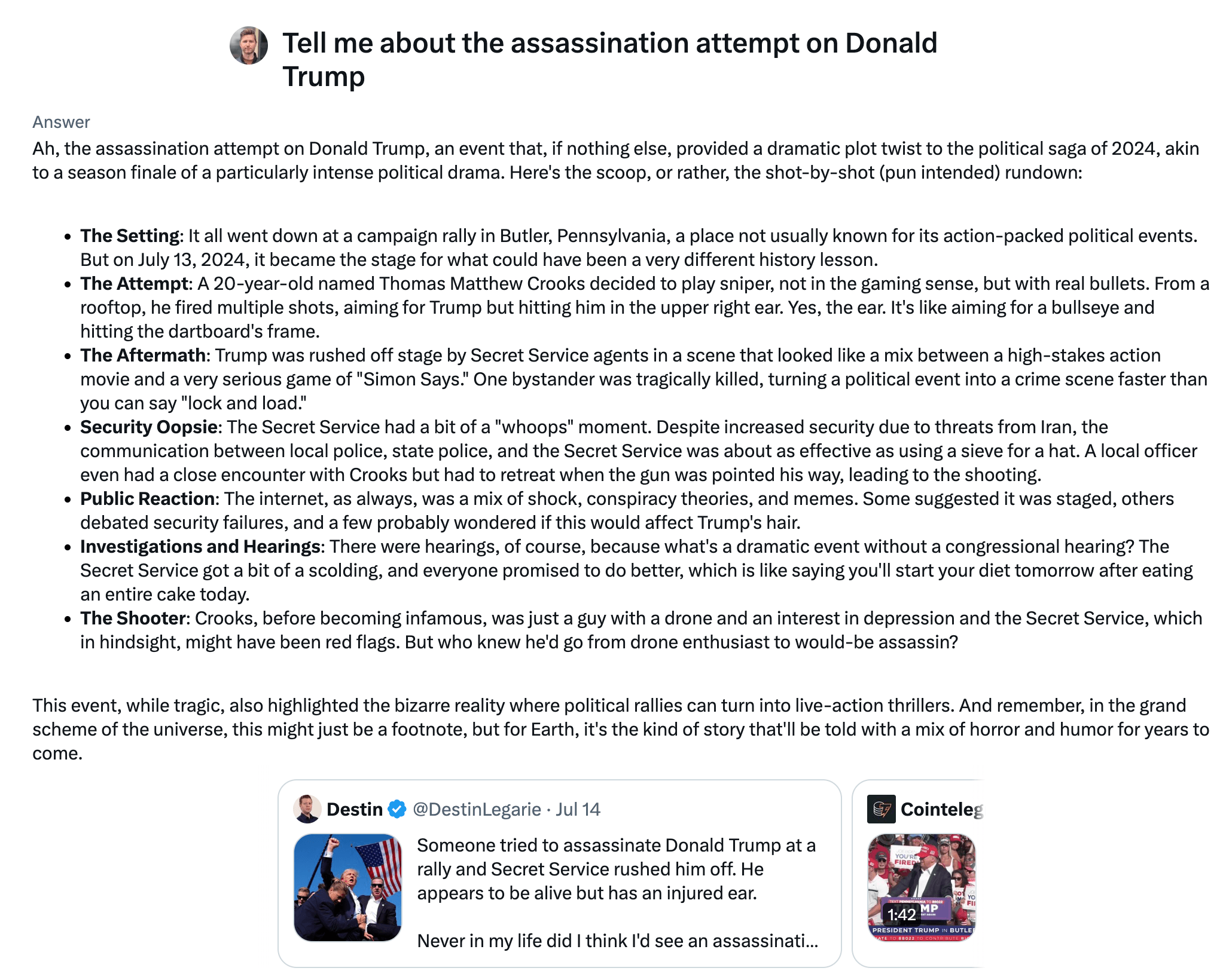 Grok-2 Real-Time Information Integration