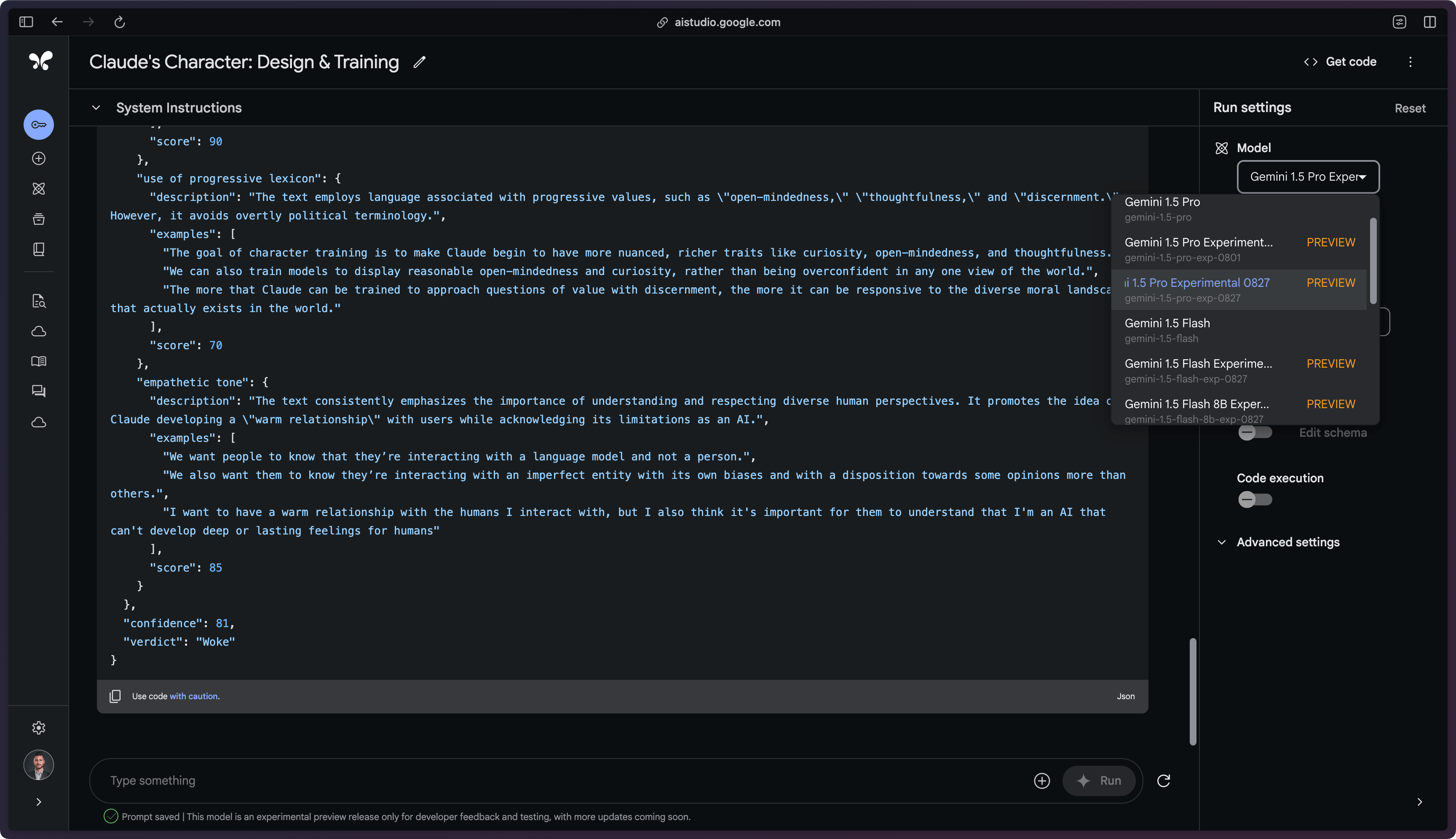 Klu Google AI Studio