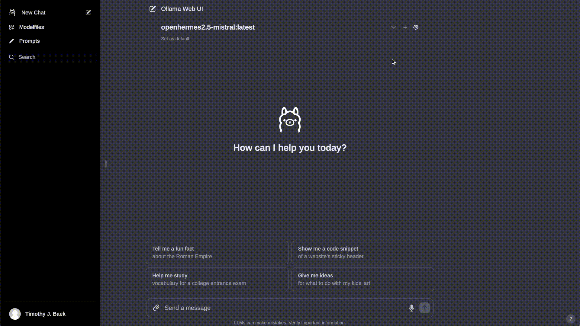Klu Running Open Source Models Locally