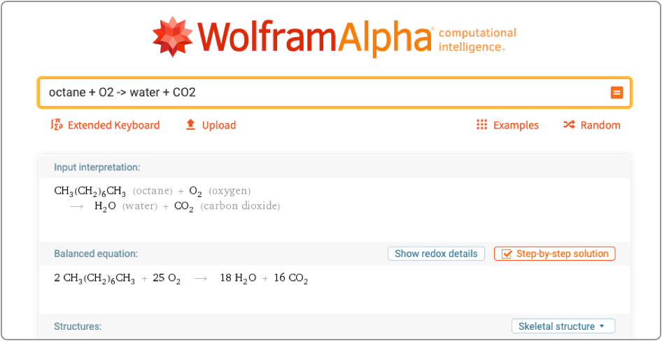 Klu Wolfram Alpha